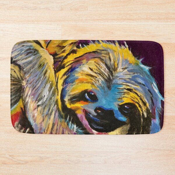 Item preview, Slow Hands Sloth Painting designed and sold by Marieshellyart.