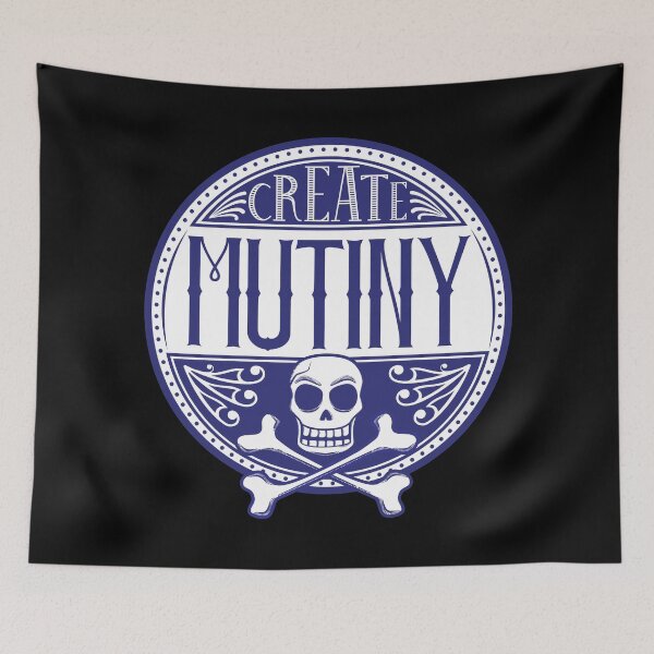 Item preview, Create Mutiny - Deep Blue designed and sold by TheGeometricFox.