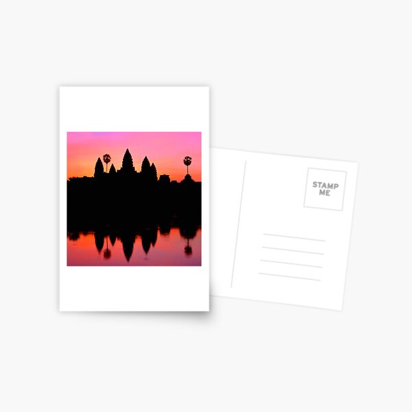 Angkor Wat at sunrise Postcard