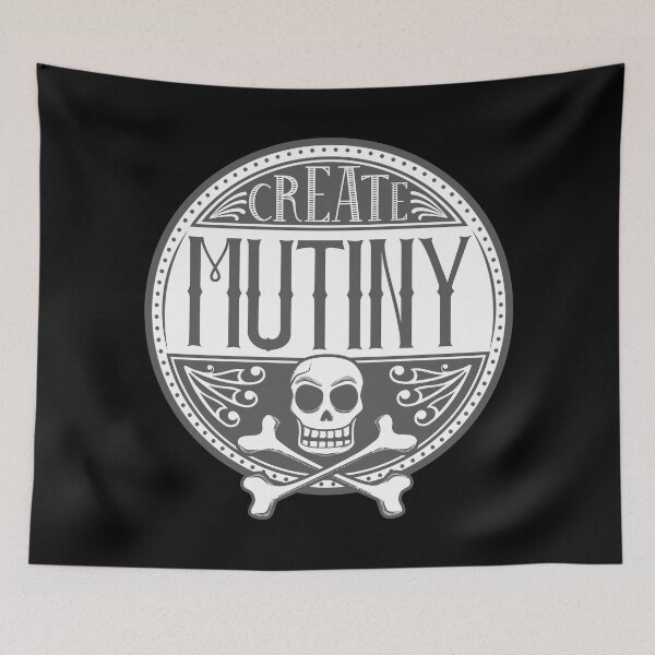 Item preview, Create Mutiny - Dark Gray designed and sold by TheGeometricFox.
