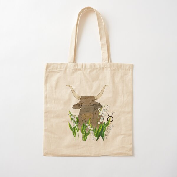 Taurus Cotton Tote Bag