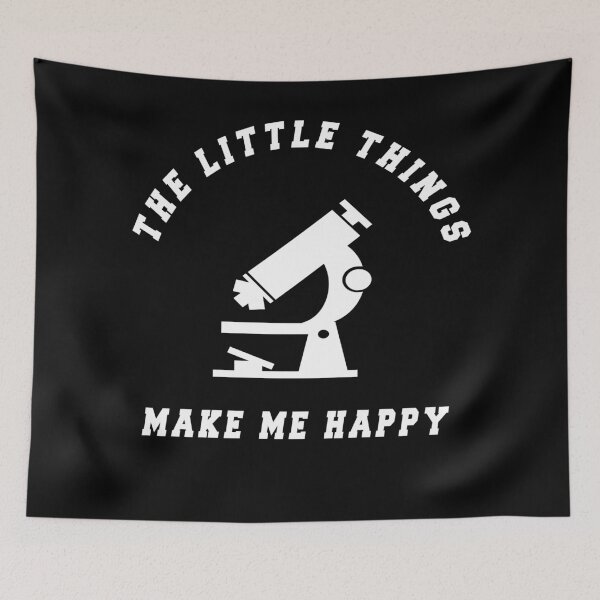 Item preview, The little things make me happy - science microbiology designed and sold by osamamohamad.