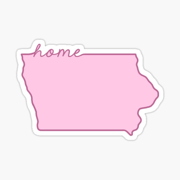 Iowa The Wrestling State Sticker for Sale by s-hammie