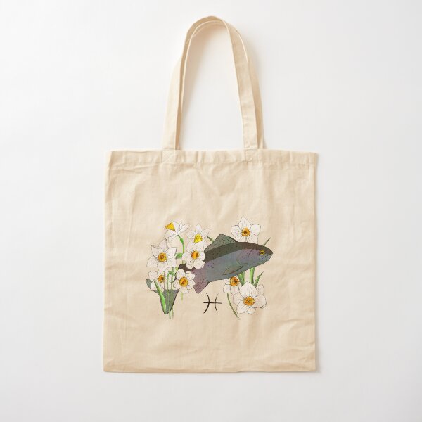 Pisces Cotton Tote Bag