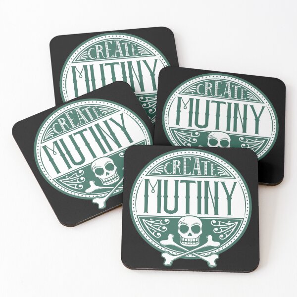 Item preview, Create Mutiny - Deep Teal designed and sold by TheGeometricFox.