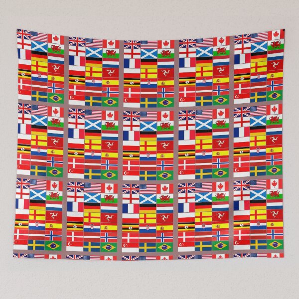 Item preview, National Flags of Various Countries designed and sold by Thingy72.