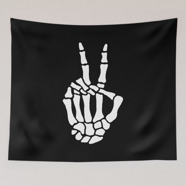 Item preview, Skeleton Peace designed and sold by capncharlie.