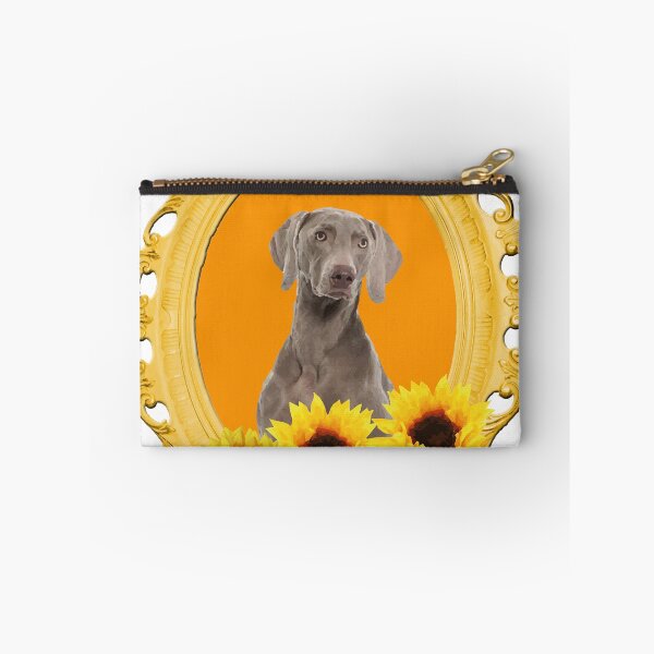 Item preview, Weimaraner with sunflowers in picture frames designed and sold by Move-Art.