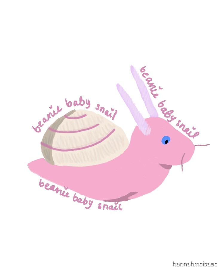 snail beanie baby