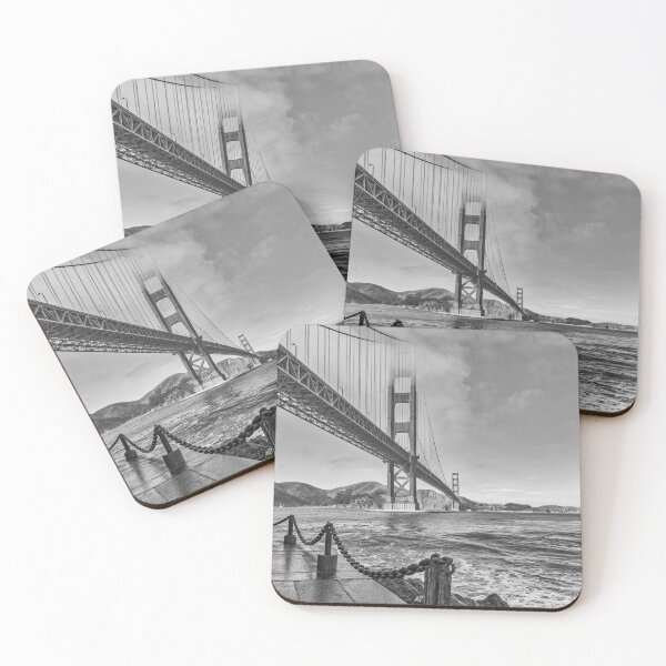 Item preview, Golden Gate Bridge 2 B+W designed and sold by Gerard Fornarotto.