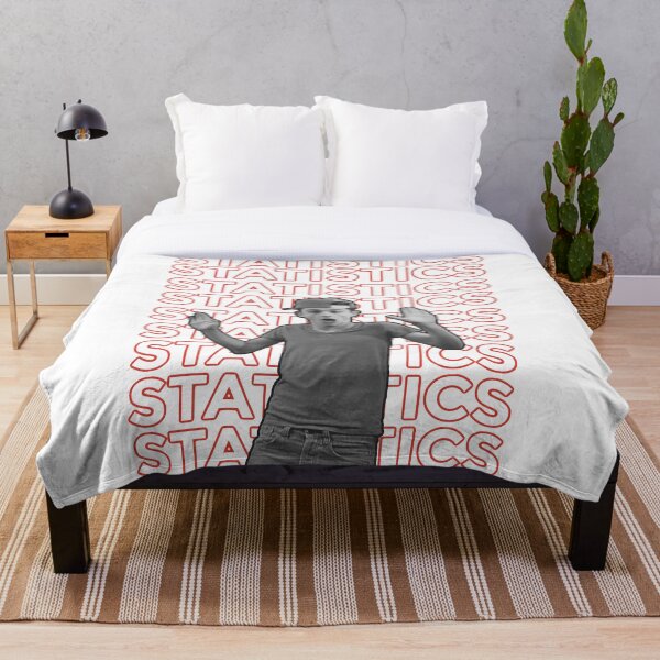 Timothée Chalamet statistics Throw Blanket