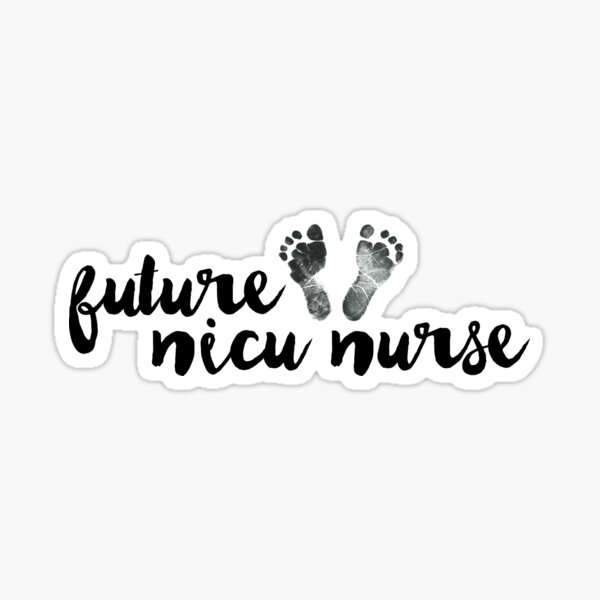 Future NICU Nurse Sticker