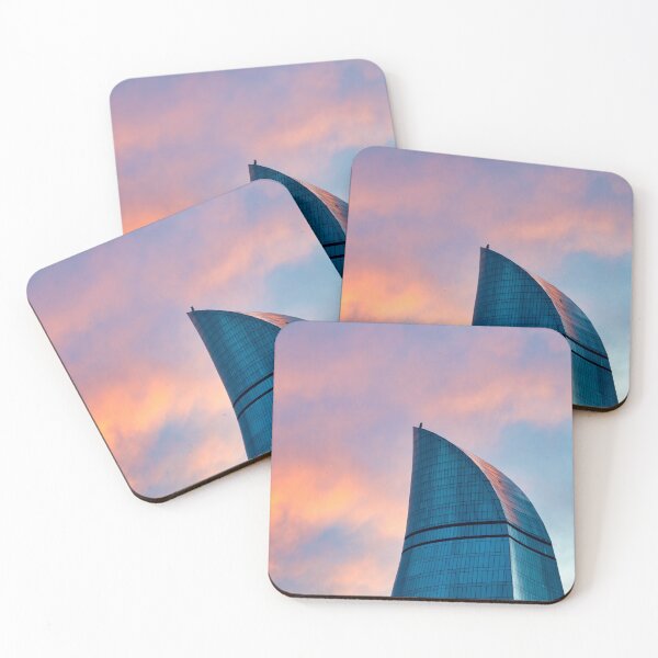 Item preview, Flame Towers at sunset designed and sold by troianifabrizio.