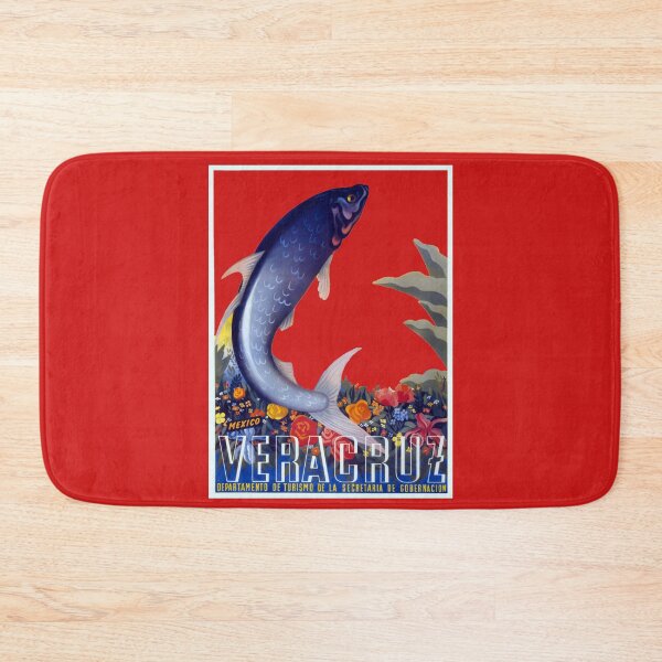 Item preview, Vintage Veracruz - Travel Reproduction Art designed and sold by vintagerepros.