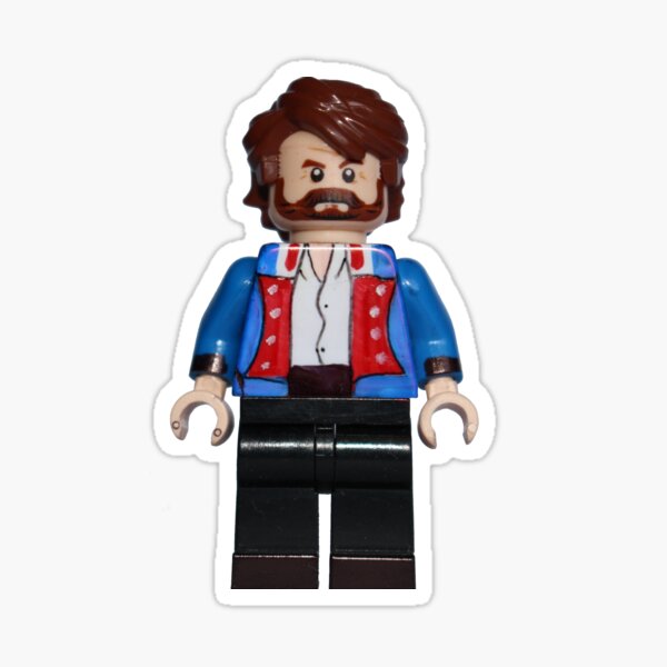Jean Valjean - Les Miserables - Broadway Bricks Sticker
