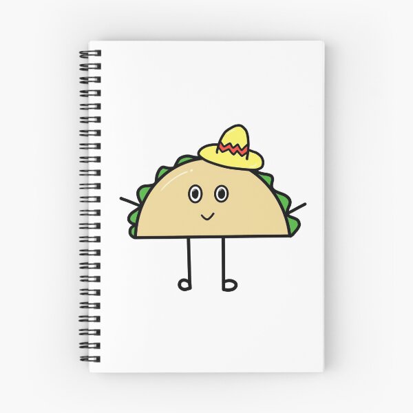 Item preview, Cute Taco with Mexican Sombrero designed and sold by PaulinaS.