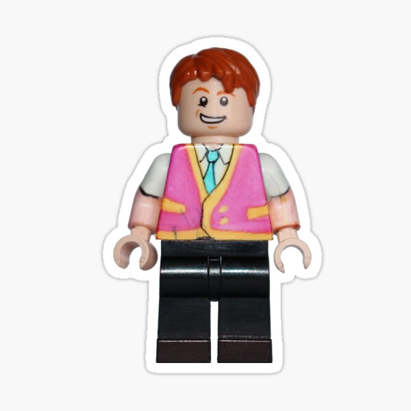 Elder McKinley - The Book of Mormon - Broadway Bricks Sticker