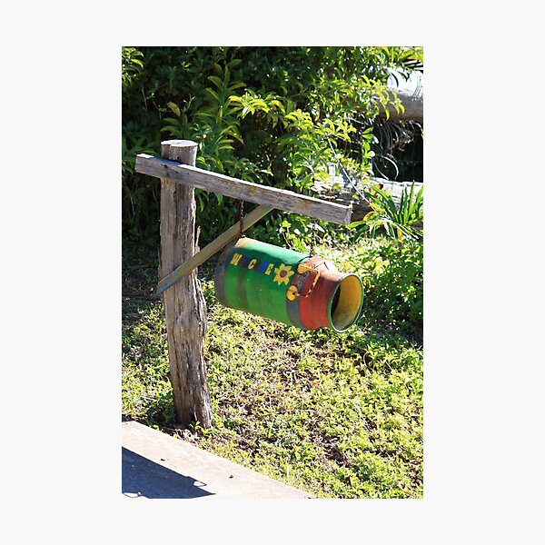 Welcoming Mailbox Photographic Print