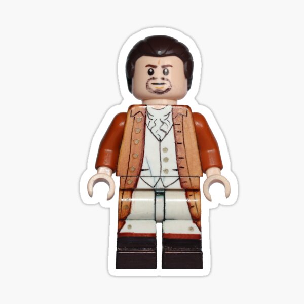 Alexander Hamilton - Hamilton - Broadway Bricks Sticker