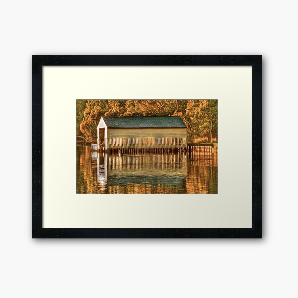 Item preview, Boat shed on the swan designed and sold by FLYINGSCOTSMAN.