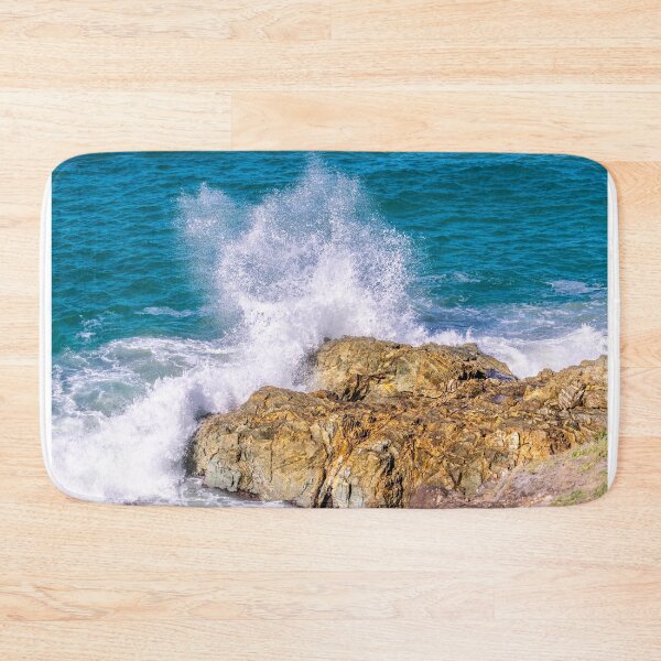Item preview, Waves Crash Against Rocks  designed and sold by ModernDigitalAU.