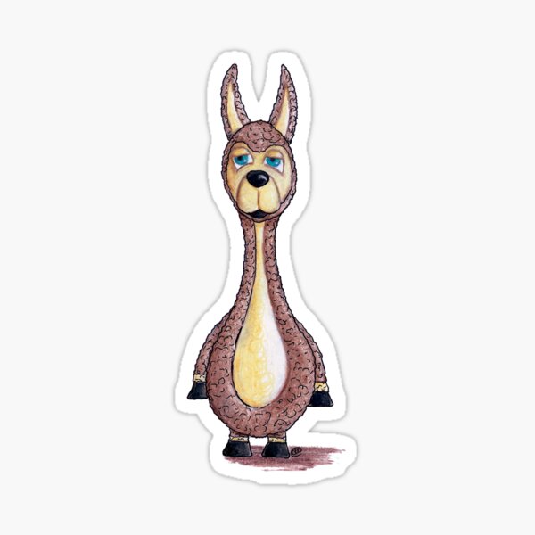 Llama Sticker