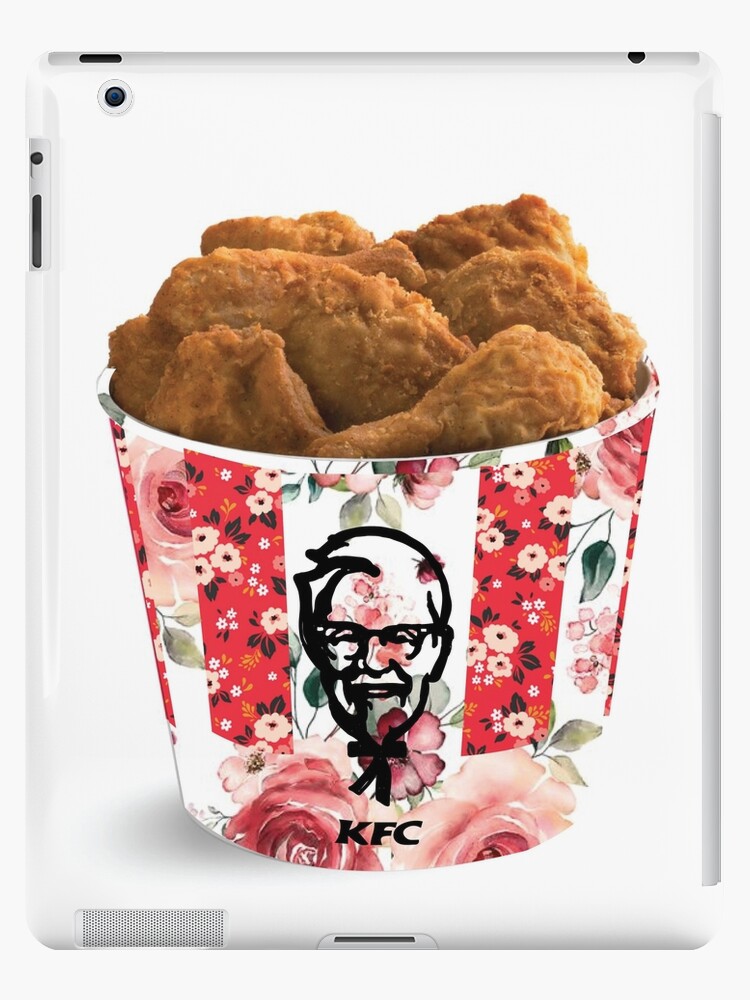 Floral Kfc Chicken Bucket Ipad Case Skin By Livifuji Redbubble