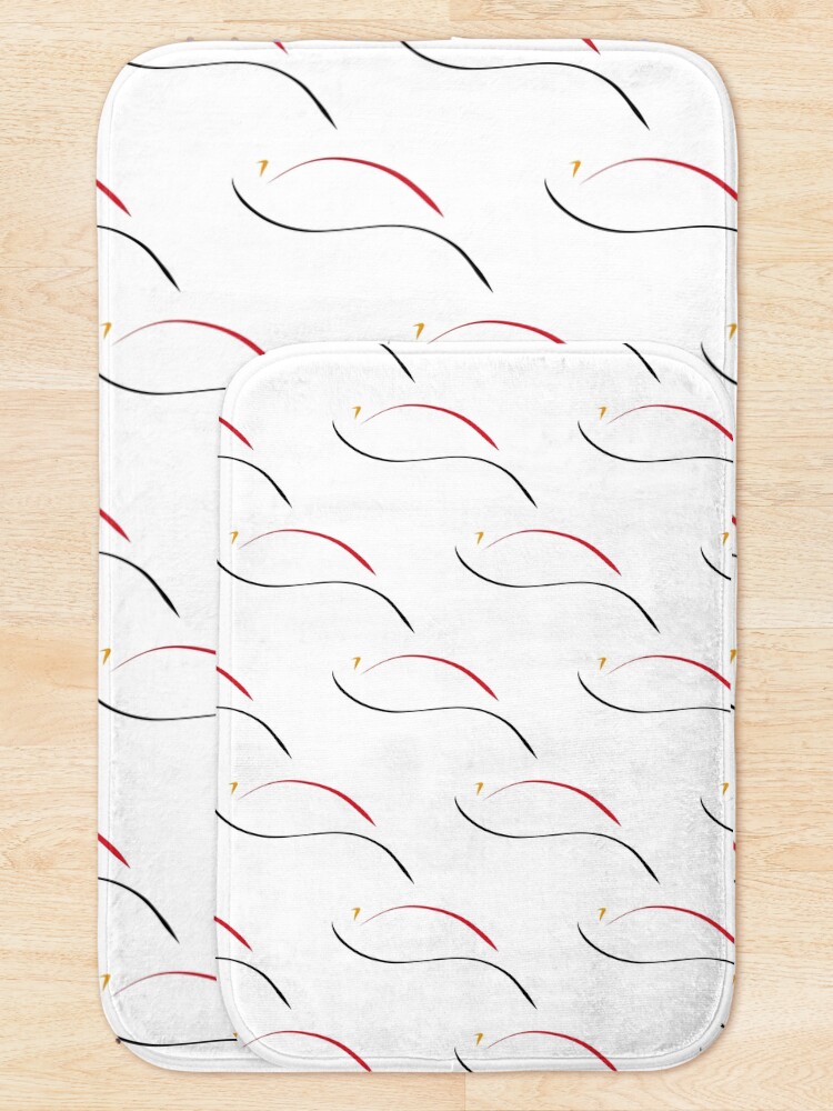 Thumbnail 5 of 6, Bath Mat, Robin  designed and sold by ErinLP.