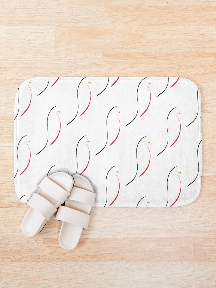 Thumbnail 1 of 6, Bath Mat, Robin  designed and sold by ErinLP.