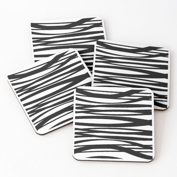 Item preview, rayas diseño geométrico líneas blanco y negro designed and sold by Move-Art.