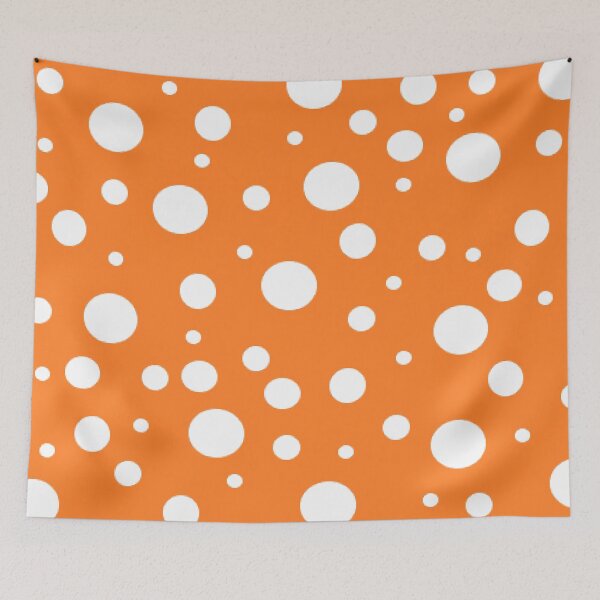 Item preview, Orange and White Bubbles designed and sold by dinelson.