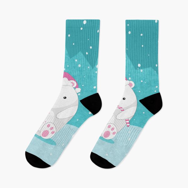 Item preview, Polar bear Christmas Cute cartoon designed and sold by edrawings38.