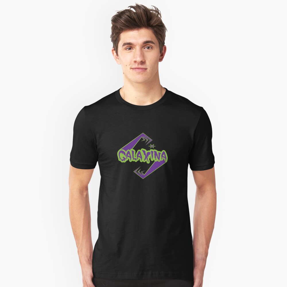Galaxina Alien Arms Logo Slim Fit T-Shirt
