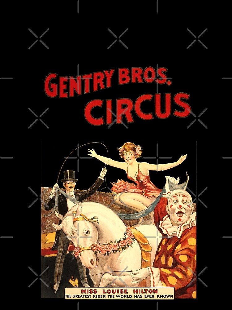 Gentry Bros. circus Miss Louise Hilton, the greatest rider the