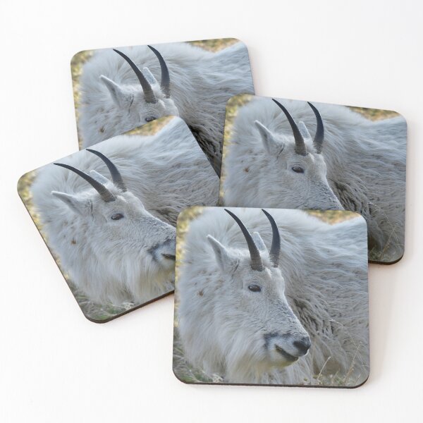 Item preview, Mountain Goat Portrait  designed and sold by Karen Peron.