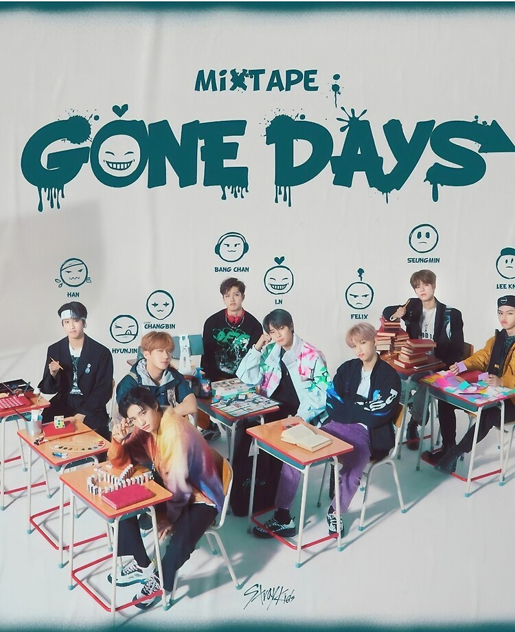 Stray Kids Mixtape : Gone Days iPad Case & Skin for Sale by angiecat-art