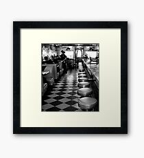 The Diner Framed Print