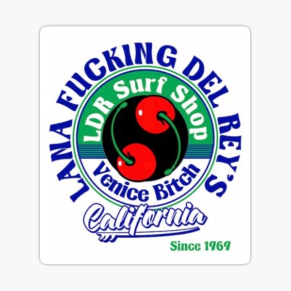 Normal Fucking Rockwell America California Lana Del Rey Devil Sticker Venice Bitch Don't Call Me Angel