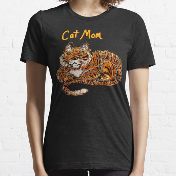 Cat Mom for Tigers Essential T-Shirt