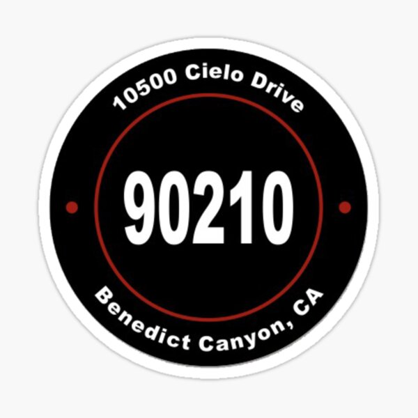 10500 Cielo Drive - Charles Manson Sticker