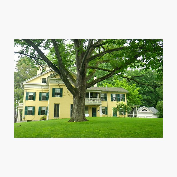 Emily Dickinson's Home Photographic Print