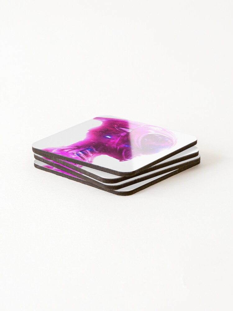 Thumbnail 4 of 5, Coasters (Set of 4), Pink Ranger designed and sold by ApexForm.