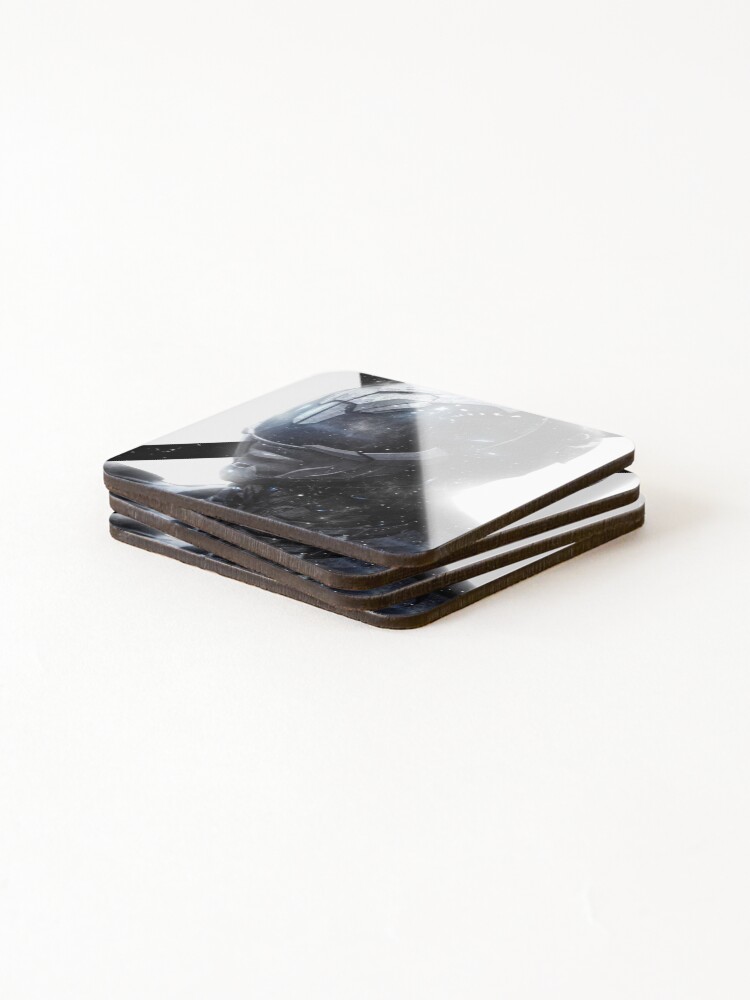 Thumbnail 4 of 5, Coasters (Set of 4), Black Ranger designed and sold by ApexForm.