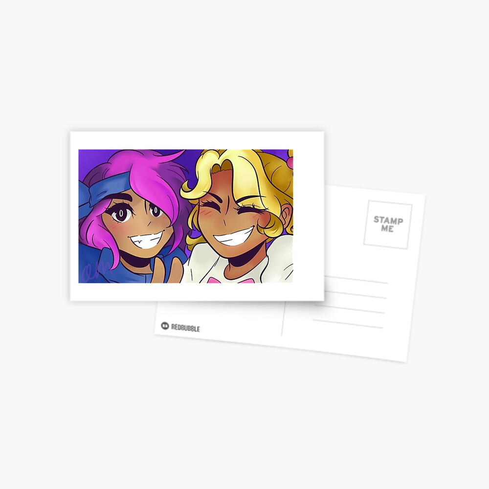 Ok K O Enid And Elodie Re Draw Greeting Card By Outletmal Redbubble