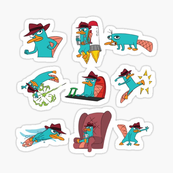 You Can Call Him Agent P Sticker
