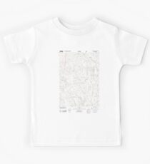 USGS Topo Map Oregon Telephone Butte 20110713 TM Kids Tee