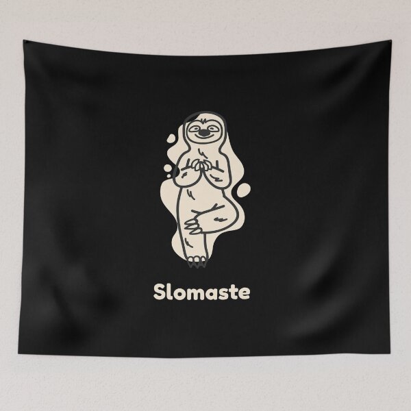 Item preview, Slomaste - Funny Cute Sloth Yoga Nomaste designed and sold by Drugaya.
