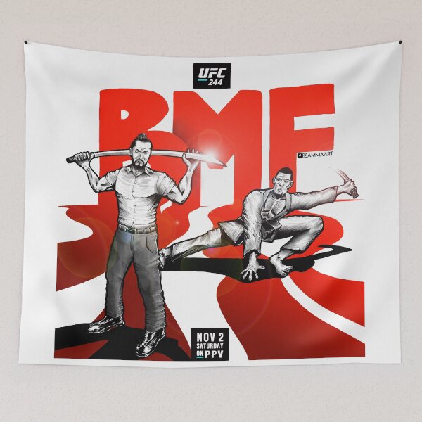 Item preview, Diaz v Masvidal designed and sold by Ammaart.