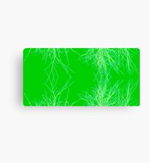 Green Twigs Canvas Print