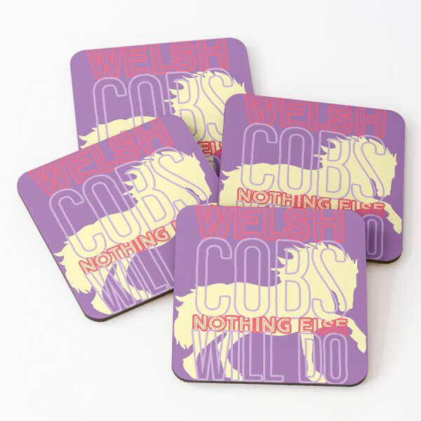 Item preview, Welsh Cobs Nothing Else Will Do in Purple designed and sold by Ladyfyre.